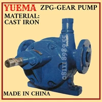 ZPG-10 ROTARY PUMP YUEMA MADE IN CHINA - GLAND PACKING - CAST IRON