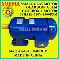  YUEMA GEARBOX REDUCER G3LM FOOT MOUNTED SERIES 100watt AS.18mm