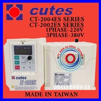 INVERTER CUTES TYPE CT-2002ES-A75-0.75KW/1HP/1PHASE - MADE IN TAIWAN