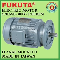 FUKUTA 0.37KW 0.5HP 1500RPM 4POLE 3PHASE BRAKE MOTOR FLANGE