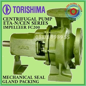  TORISHIMA CENTRIFUGAL ETA-N/CEN 50X40-200 IMPELLER FC 200 MECHANICAL SEAL - GLAND PACKING