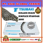 TSUBAKI ROLLER CHAIN ANSI RS 40 SINGLE TERMURAH TERLENGKAP READY STOCK 1