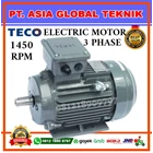 TECO ELECTRIK MOTOR TYPE AESV1S 0.75KW/1HP-1PK 3PHASE/4P/FOOT MOUNTED 1