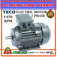 TECO ELECTRIK MOTOR TYPE AESV1S 0.75KW/1HP-1PK 3PHASE/4P/FOOT MOUNTED