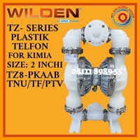 WILDEN PUMP TELFON TZ8/PKAAB/TNU/TF/PTV SIZE 2 INCHI MateriaL PLASTIK