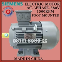 SIEMENS ELECTRIK MOTOR 1LE0102-0DB32-2AA4--0.75KW/1HP/4P/3PHASE/B3 ORIGINAL