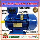 BOLOGNA MOTOR 0.37KW/0.5HP/2POLE/3PHASE/3000rpm FOOT MOUNTED B3 1