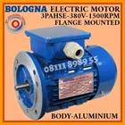 BOLOGNA 1.5HP/1.1KW/4POLE/3PHASE/B5 FLANGE ELECTRIC MOTOR 1