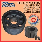 Martin Pulley SPB 100 3 Groove With Bushing 1610 Cast Iron 1